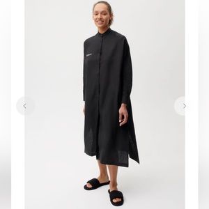 Pangaia Black Linen Dress - BRAND NEW - Medium